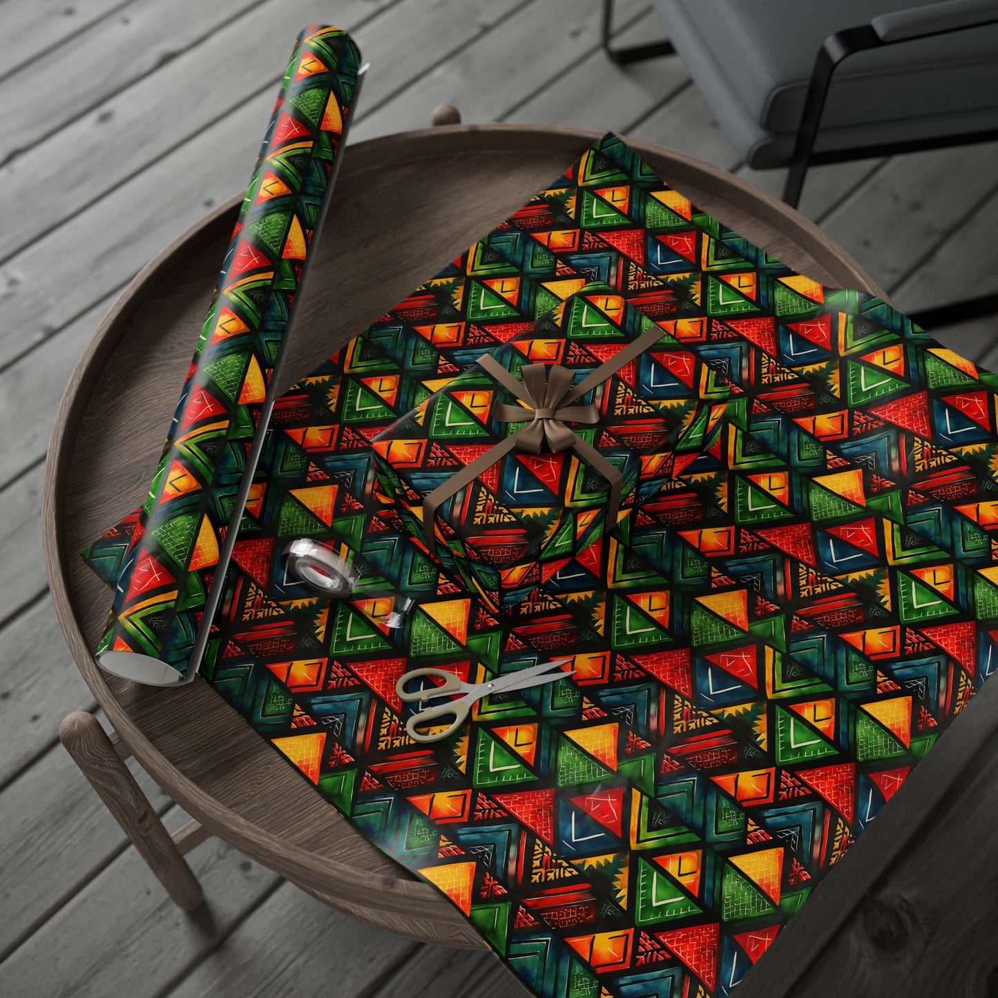 Ancestor Echo Kwanzaa Wrapping Paper