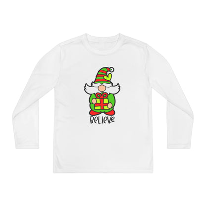 Believe Gnome Youth Long Sleeve Tee
