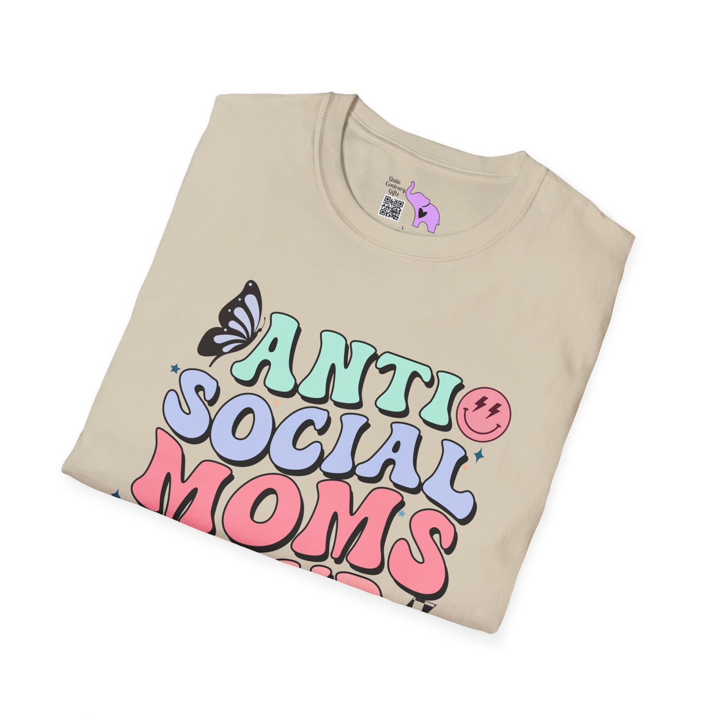 Antisocial Mom's Club T-shirt