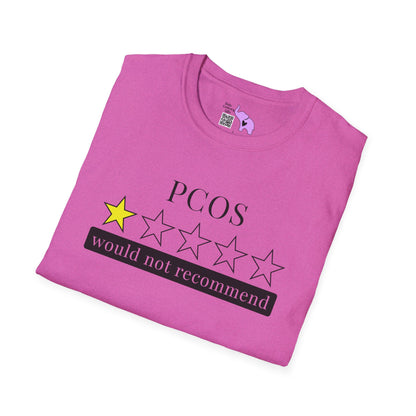 PCOS 1 Star Would Not Recommend Adult T-shirt