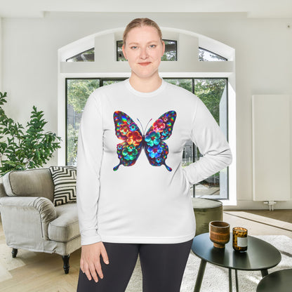 Neon Bloomfly Adult Long Sleeve Tee