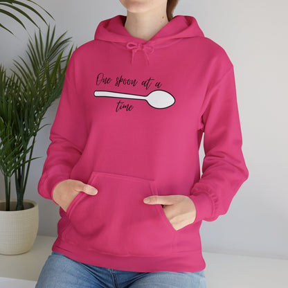 One Spoon At A Time Heavy Blend™ Hooded Sweatshirt