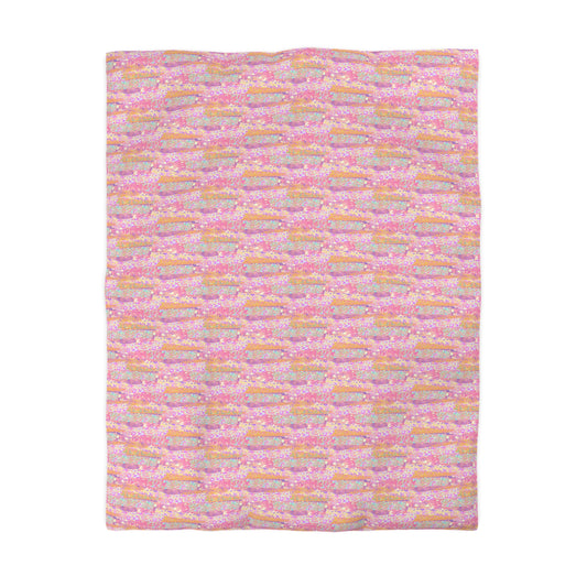 Wild Tropic Collage Microfiber Duvet Cover