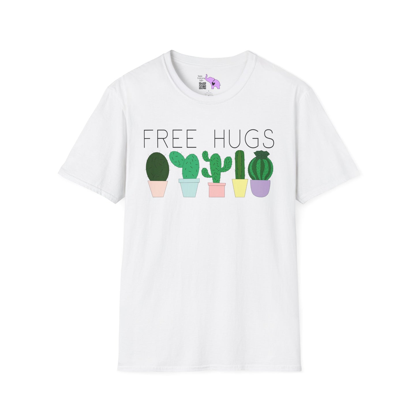 Free Hugs (Cactus) Adult T-shirt