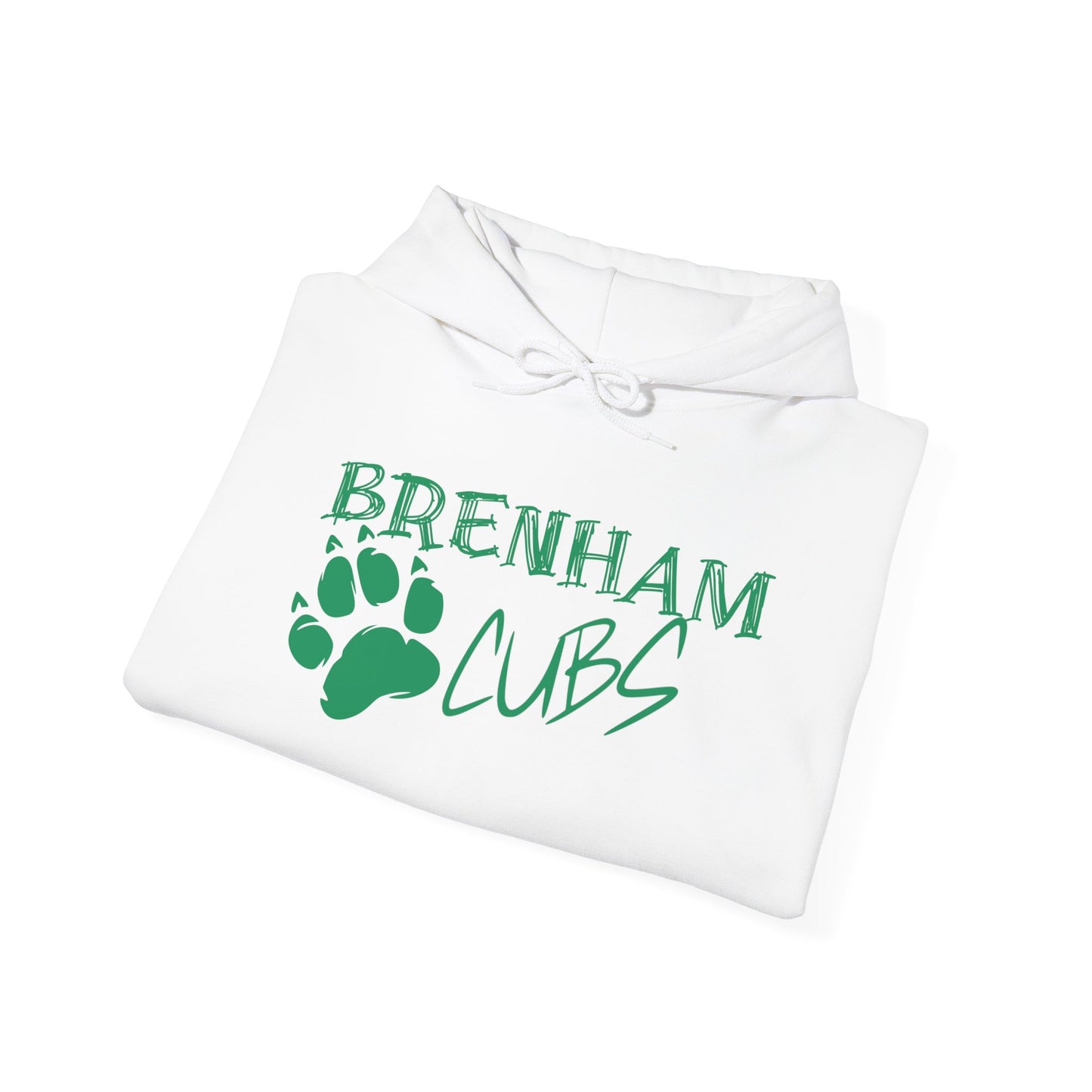 Brenham Cubs w/Claws Adult Heavy Blend™ Hooded Sweatshirt