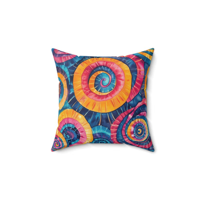 Rainbow Revolt Throw Pillow