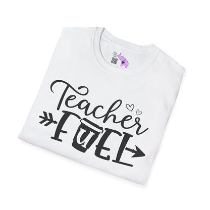 Teacher Fuel Adult T-shirt