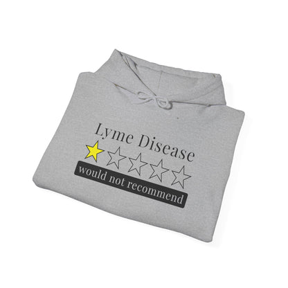 Lyme Disease 1 Star Would Not Recommend Heavy Blend™ Hooded Sweatshirt