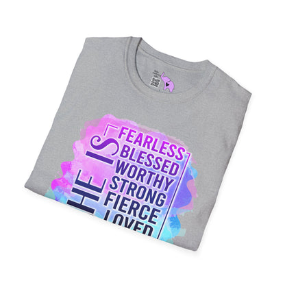 She Is... (Christian) Adult T-shirt