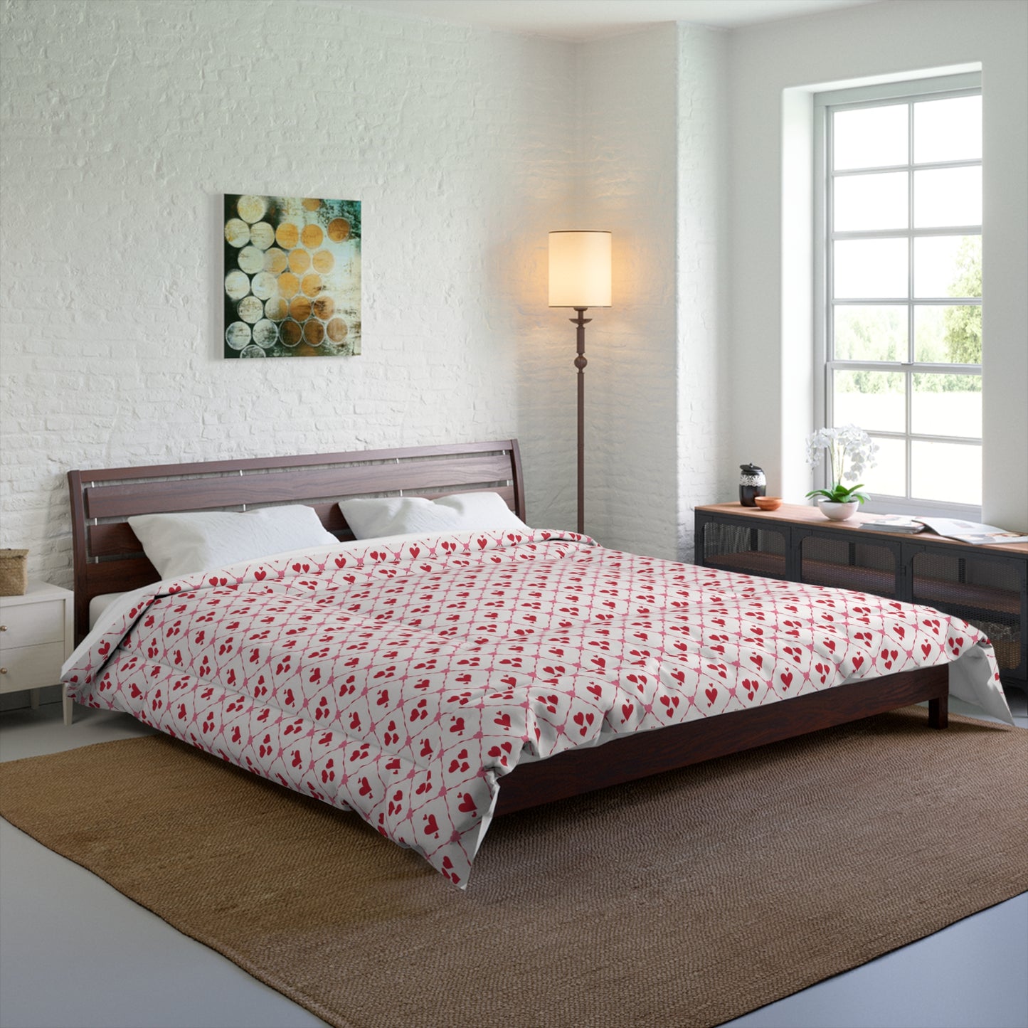 Cupid’s Lattice Basic Bedding Set