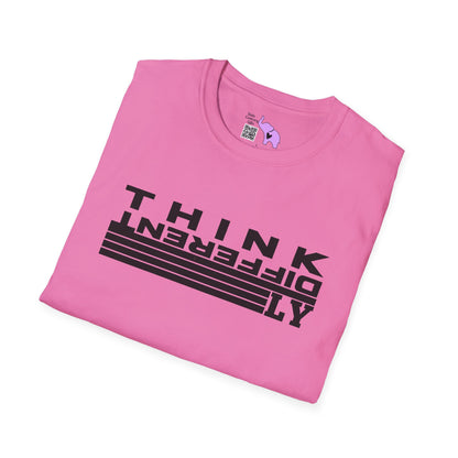 Think Differently Adult T-shirt