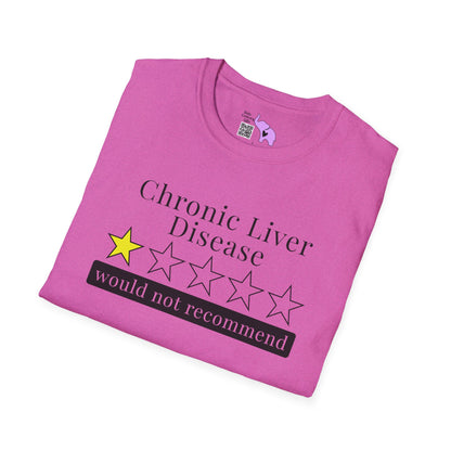 Chronic Liver Disease 1 Star Would Not Recommend Adult T-shirt