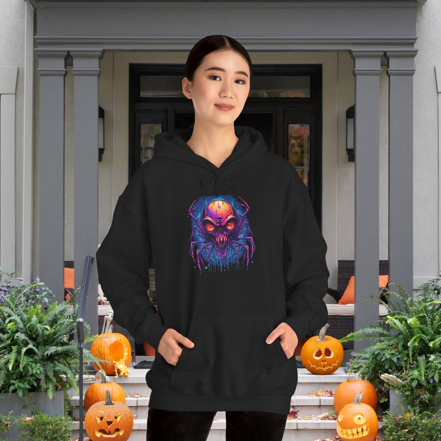 The Widow's Web Heavy Blend™ Hooded Sweatshirt