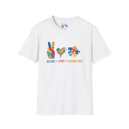 Autism Accept Love Understand Adult T-shirt