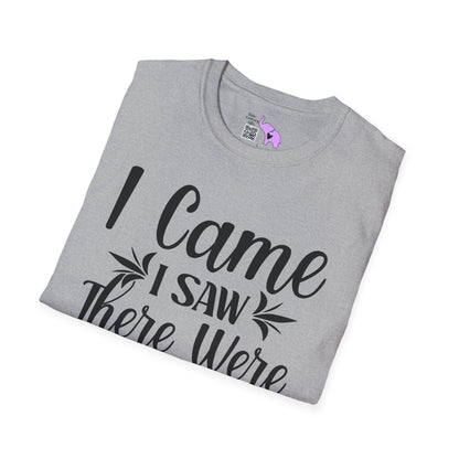 I Came I Saw There Were People Adult T-shirt