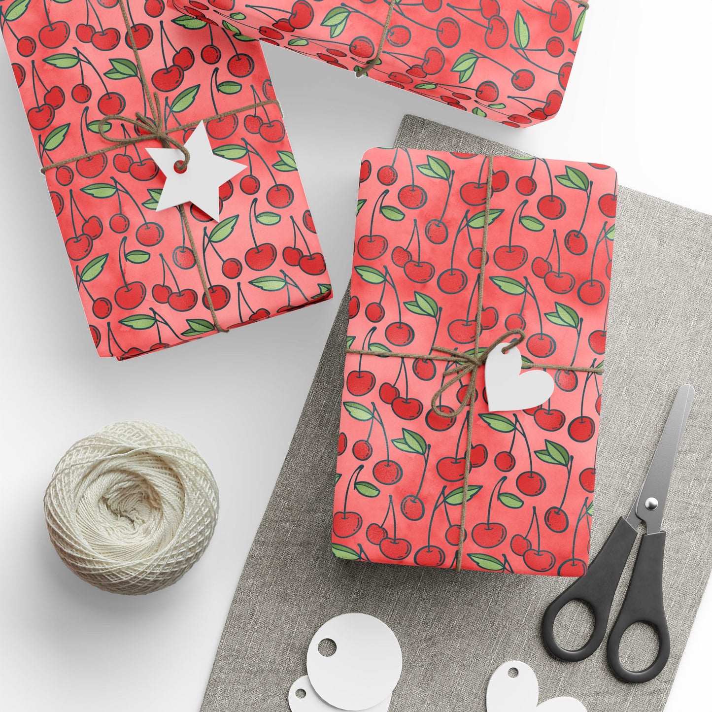 Cherry Bombshell Wrapping Paper