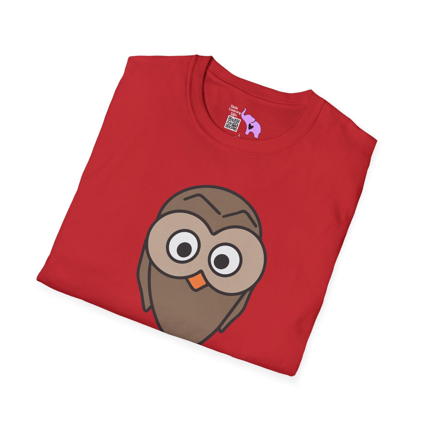 I Am Watching You (Owl) Adult T-shirt
