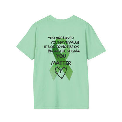 You Matter Mental Health Awareness Adult T-shirt