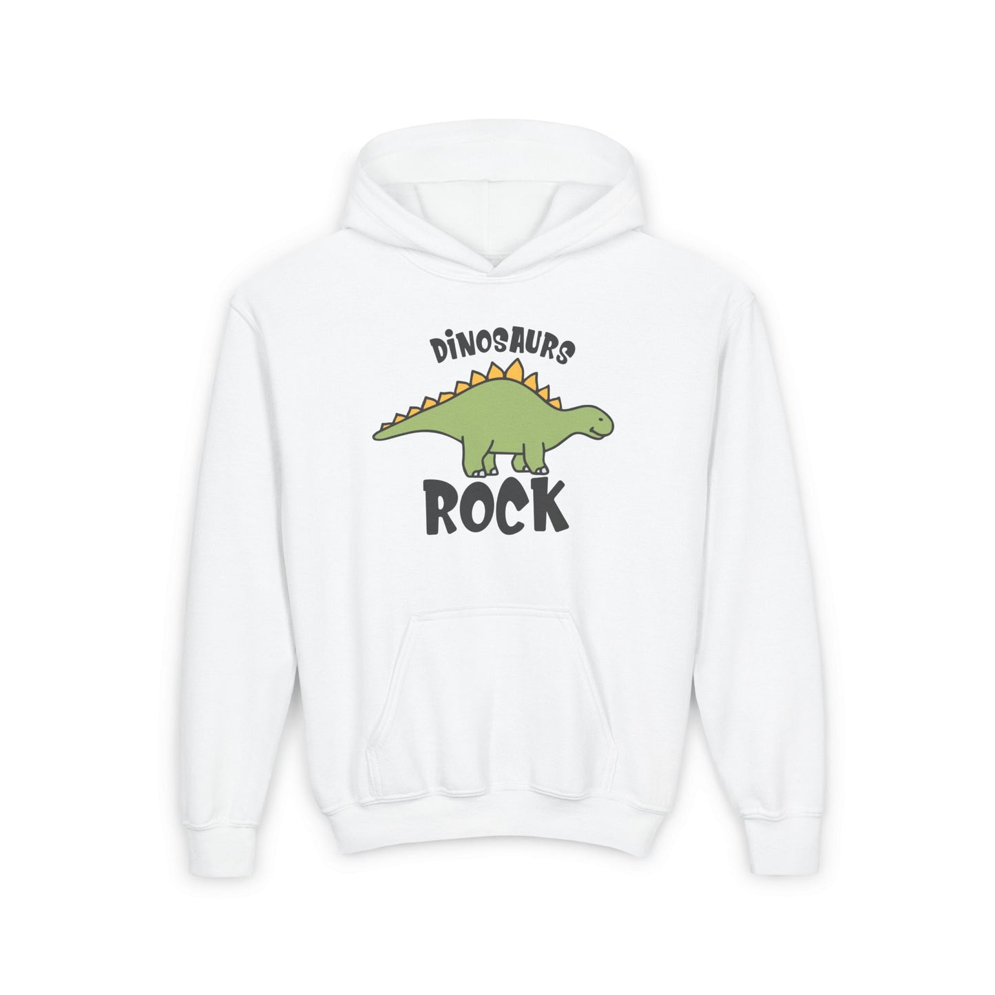 Dinosaurs Rock Youth Heavy Blend Hoodie
