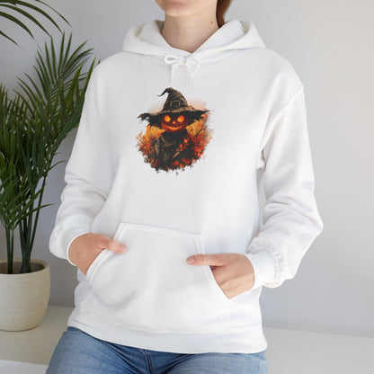 Halloween Scarecrow 4 Heavy Blend™ Hooded Sweatshirt