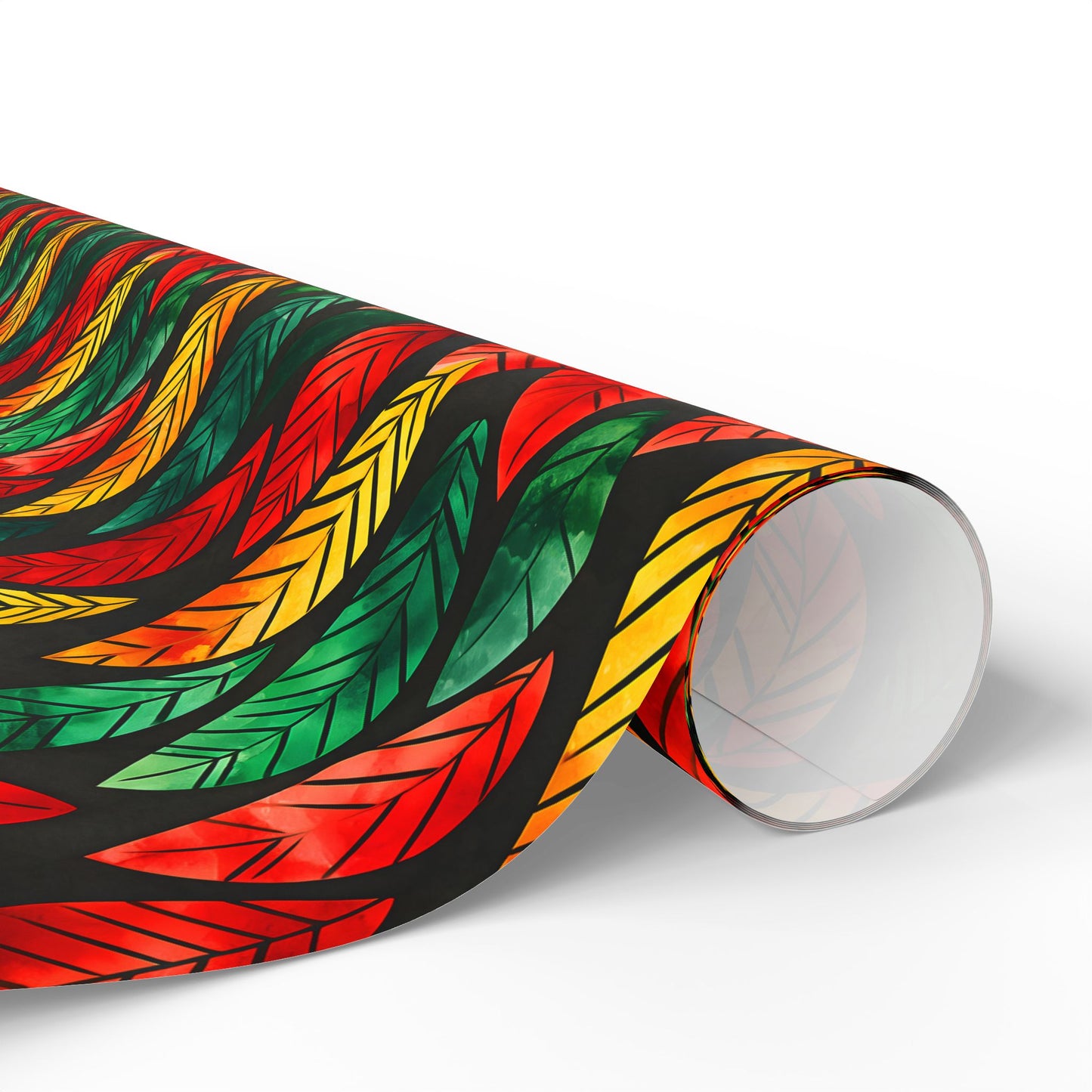 Festival Fire Kwanzaa Wrapping Paper