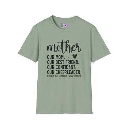 Mother The Glue That Sticks Our Family Together Adult T-shirt
