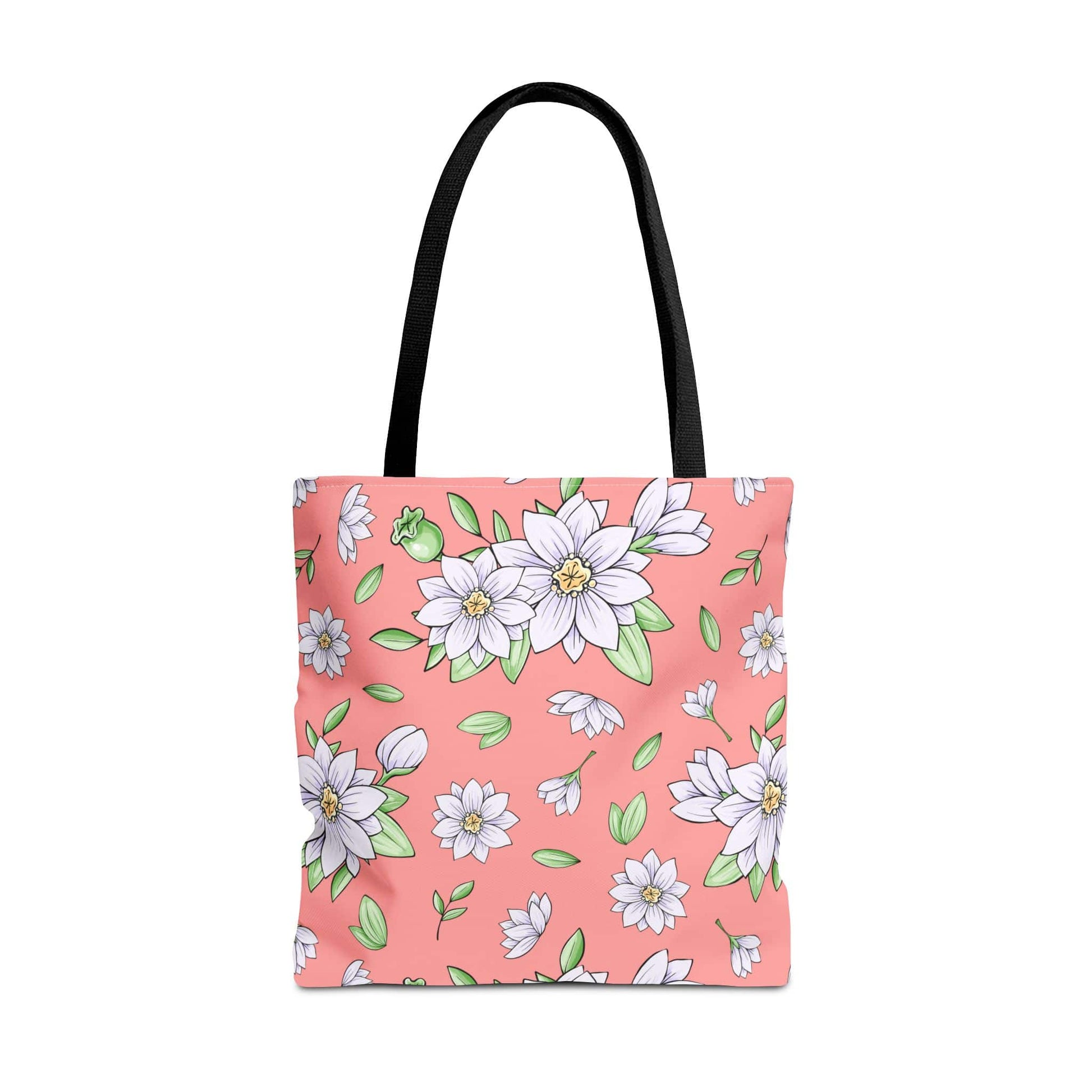 Jasmine Blush Garden Canvas Tote Bag