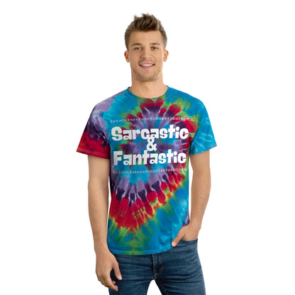 Sarcastic & Fantastic Tie-Dye Tee, Spiral