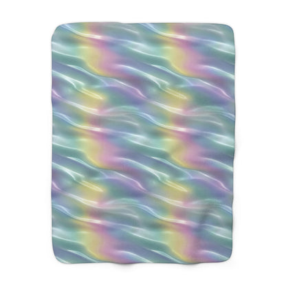 Pastel Mirage Fleece Blanket