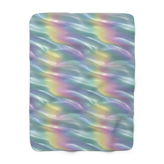Pastel Mirage Fleece Blanket
