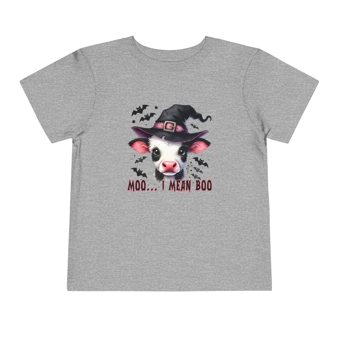 Moo I Mean Boo Toddler Tee