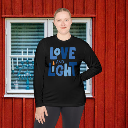 Hanukkah Love & Light 2 Adult Long Sleeve Tee