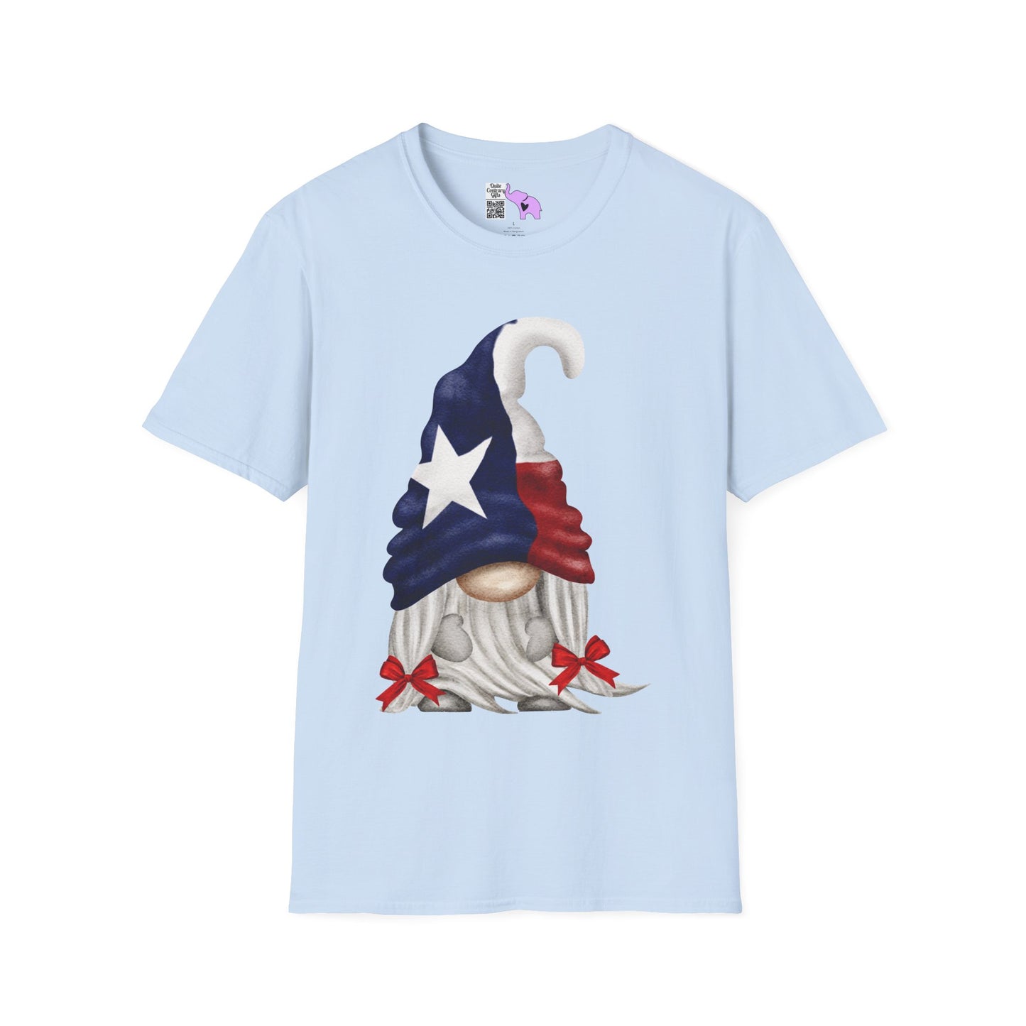Texas Girl Gnome Adult T-shirt