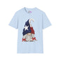 Texas Girl Gnome Adult T-shirt