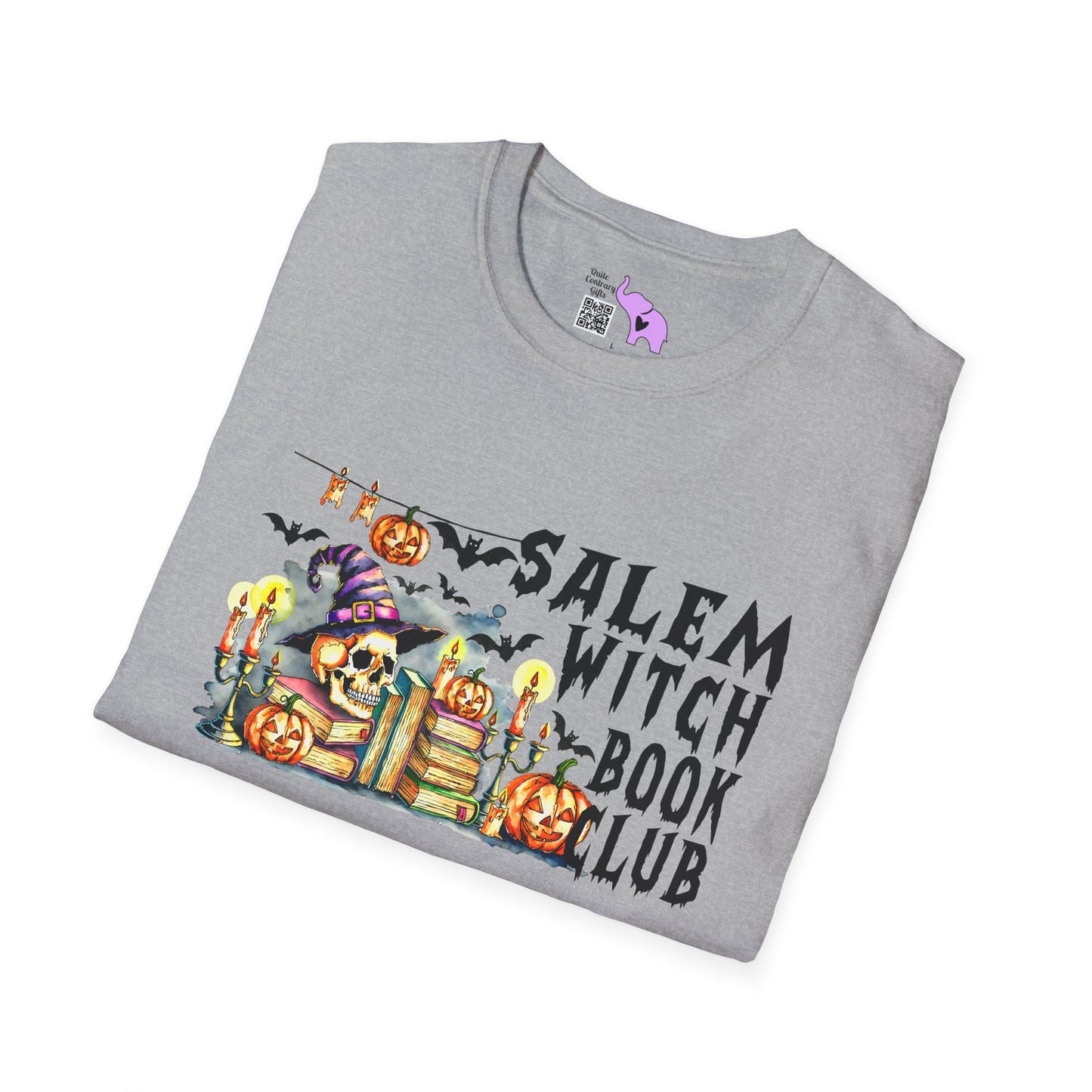 Salem Witch Book Club Adult T-shirt