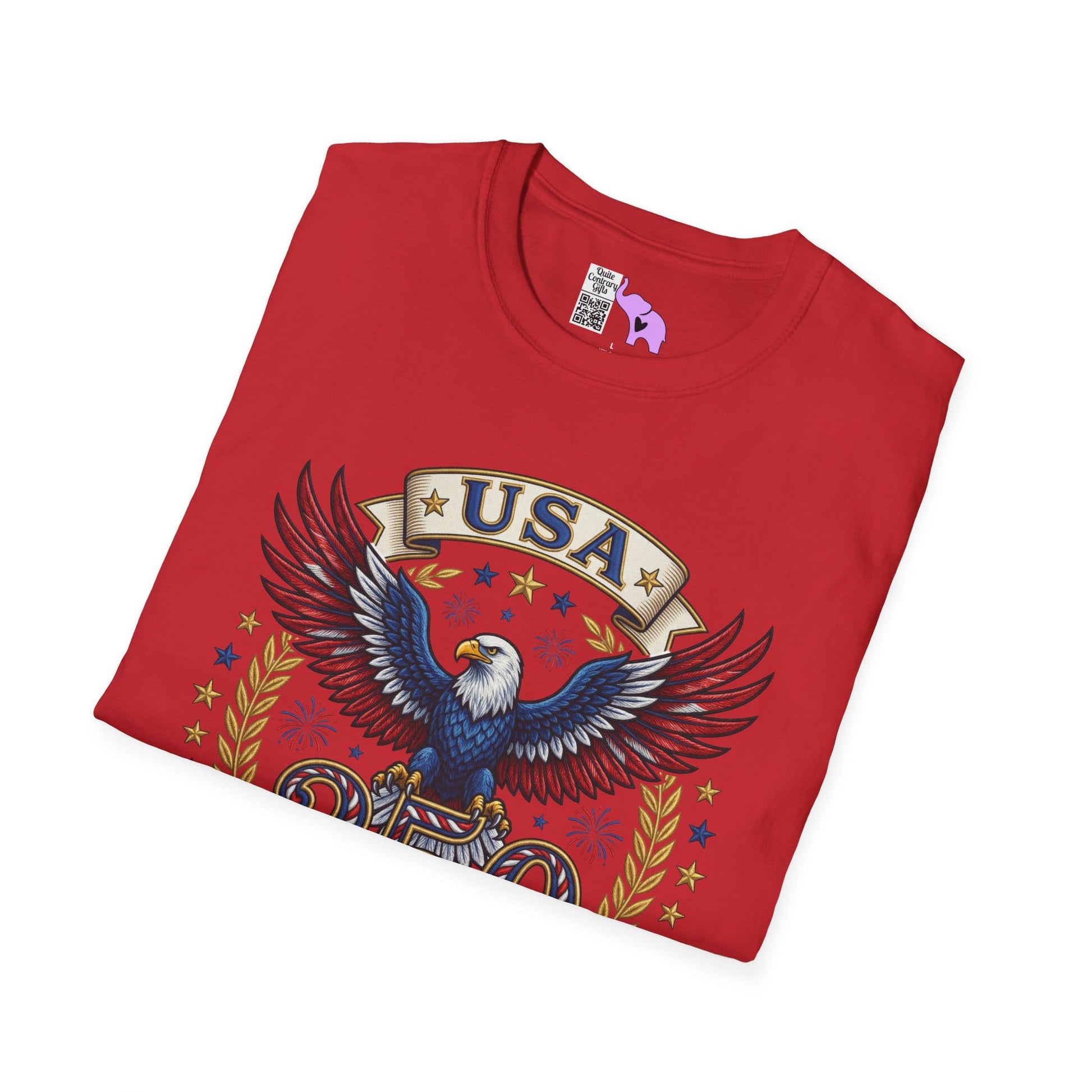 USA 250 Eagle Adult T-shirt