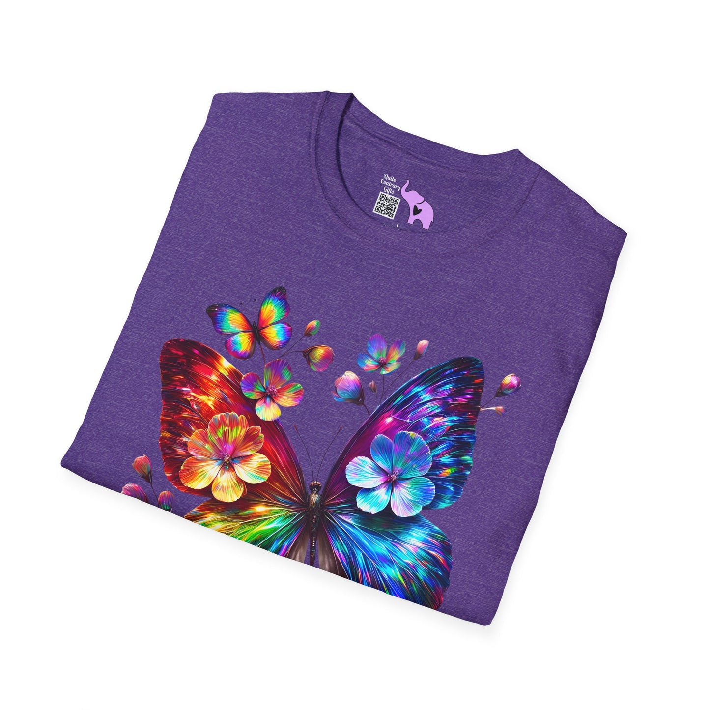 Colorful Butterflies Adult T-shirt