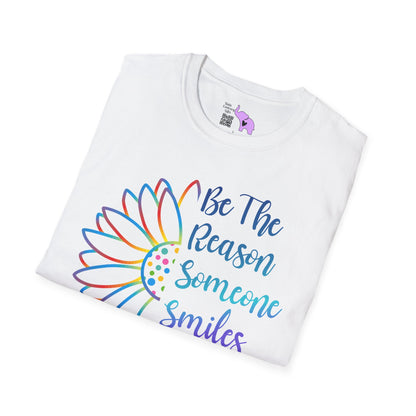 Be The Reason Someone Smiles Today Adult T-shirt