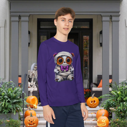 Mummy Bear Youth Long Sleeve Tee