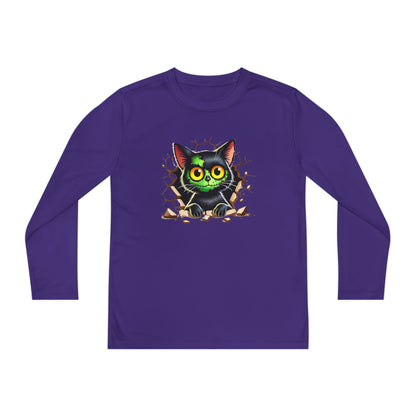 Zombie Kitty Youth Long Sleeve Tee