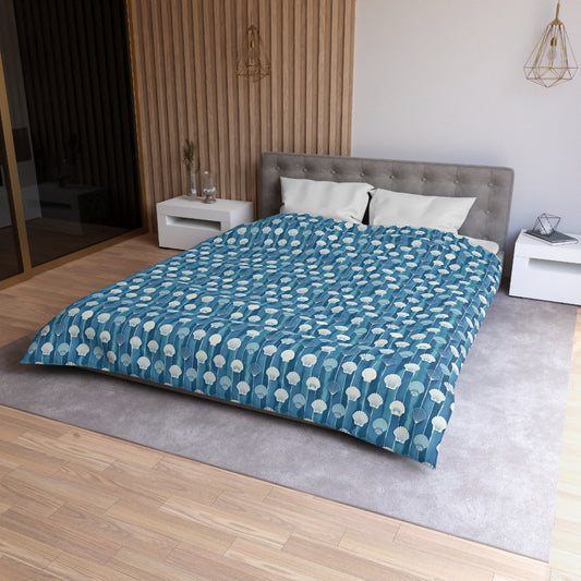 Oceanline Shells Microfiber Duvet Cover