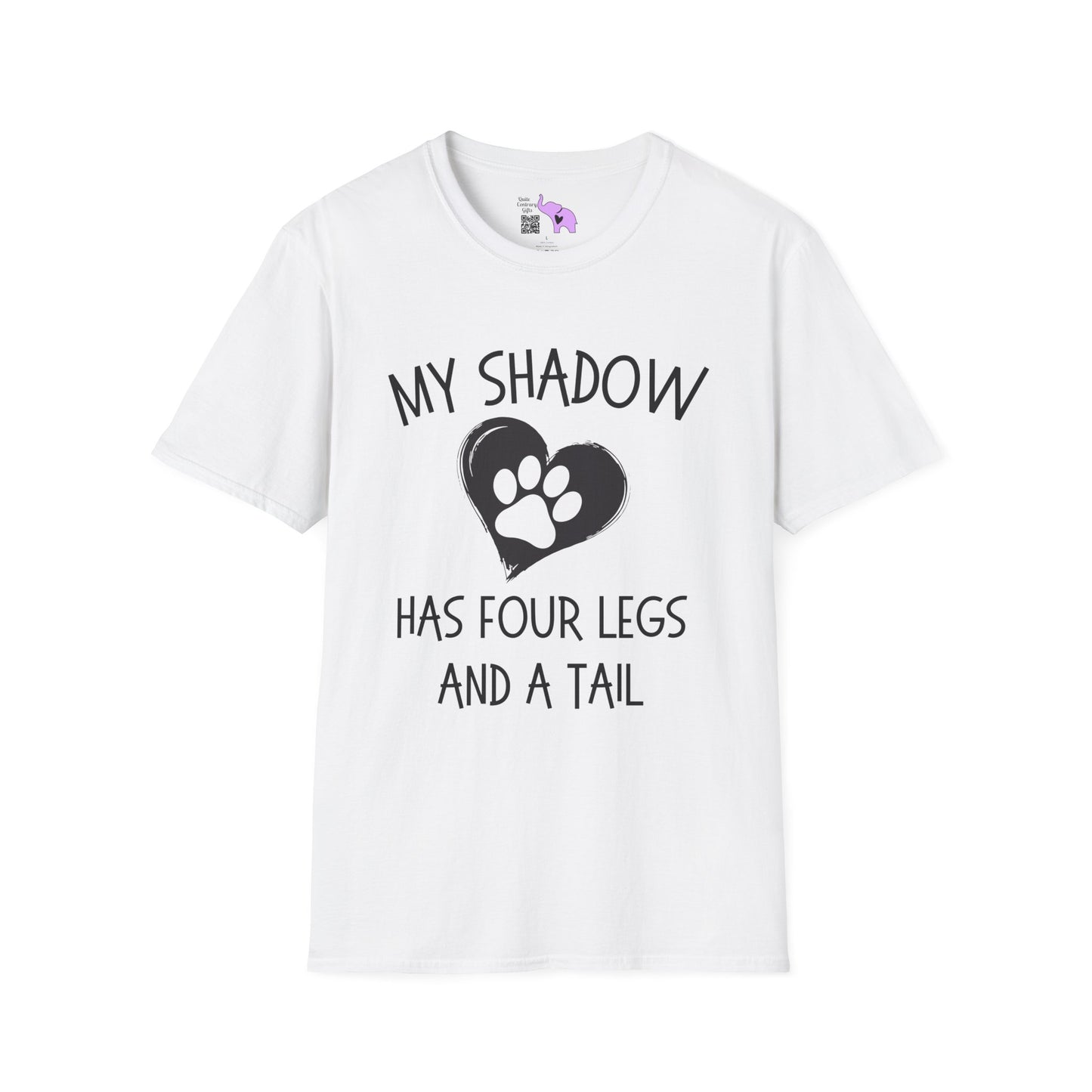 My Shadow Has Four Legs and a Tail Adult T-shirt