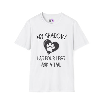 My Shadow Has Four Legs and a Tail Adult T-shirt