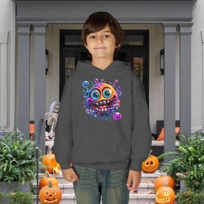 Bubbly Monster Youth Heavy Blend Hoodie