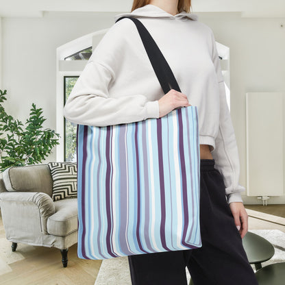 Lavender Breeze Canvas Tote Bag