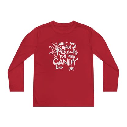 Will Trade Parents For Candy Youth Long Sleeve Tee