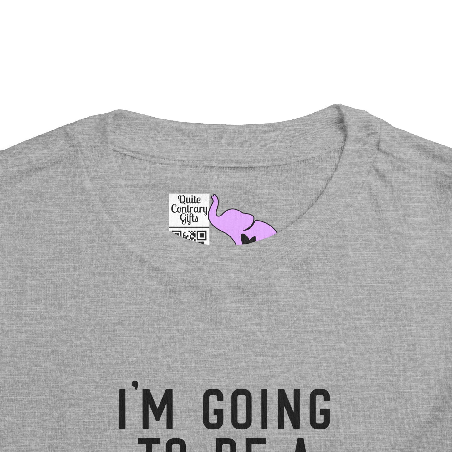 I'm Going To Be A Big Brother (Script) Toddler Tee