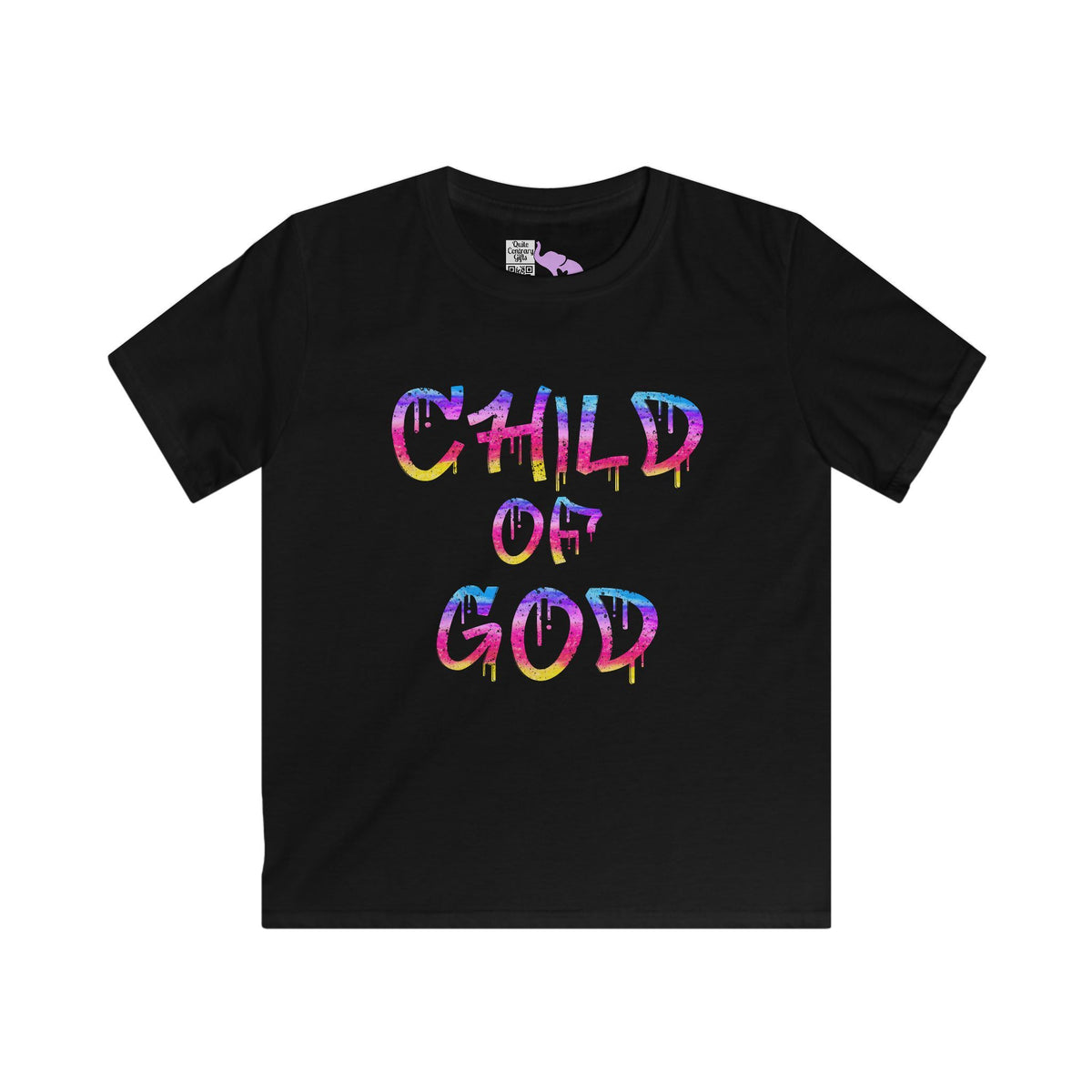 Child of God (Graffiti) Youth Softstyle Tee