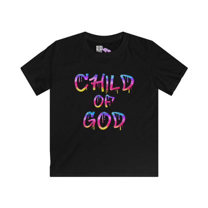 Child of God (Graffiti) Youth Softstyle Tee