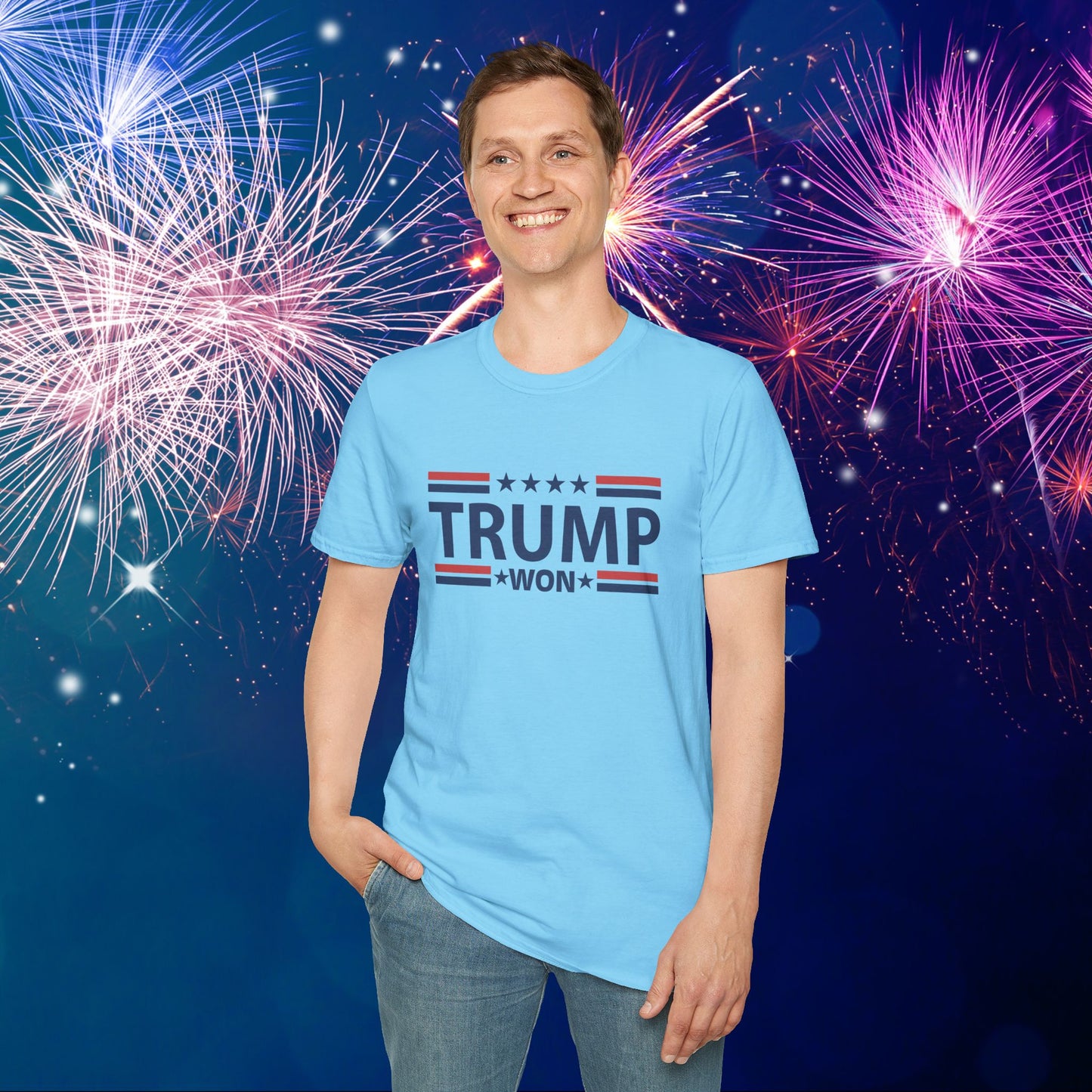 Trump Won (2) Adult T-shirt